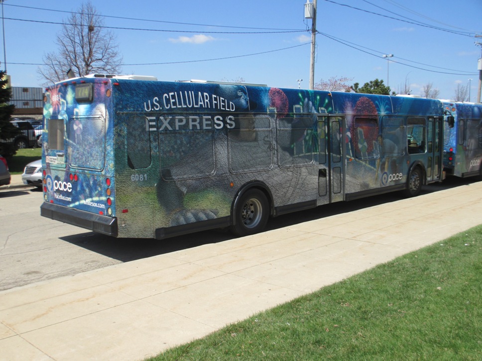 pace bus express to guaranteed rate field white sox
