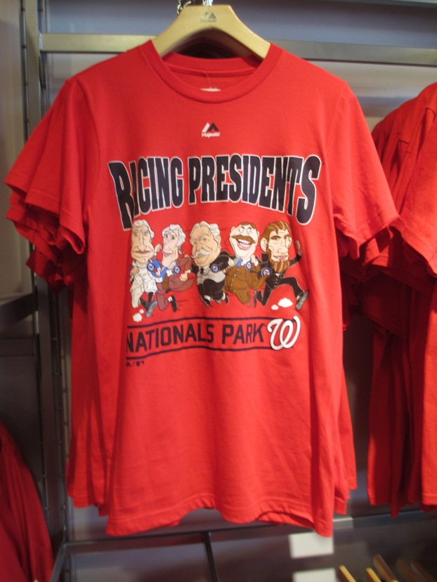 racing presidents tee shirt nationals park