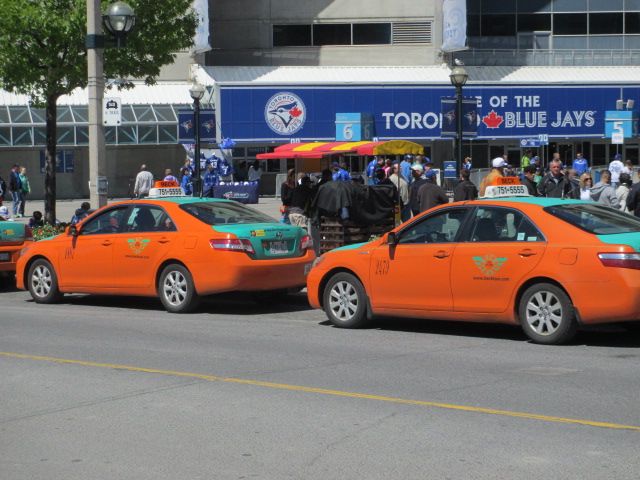 taxicab to rogers centre blue jays
