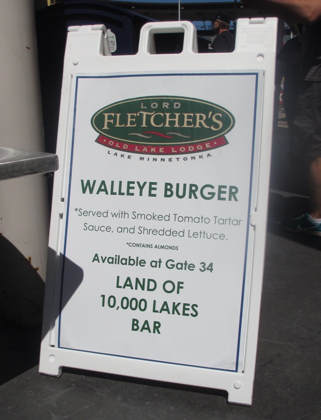 target field food walleye burger lord fletcher's
