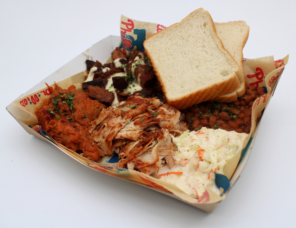 bulls bbq sampler platter citizens bank park food 2026
