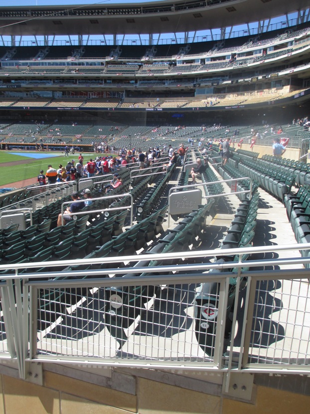 target field seating guide dugout box seats