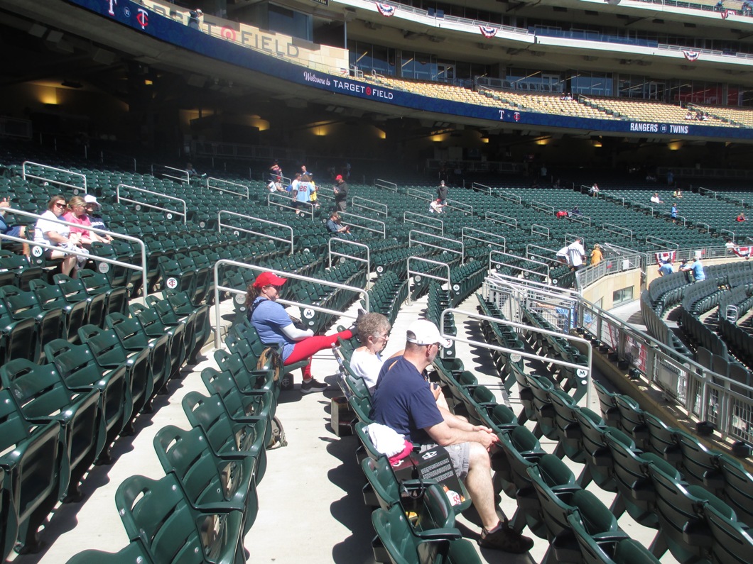 target field seating guide home plate box seats