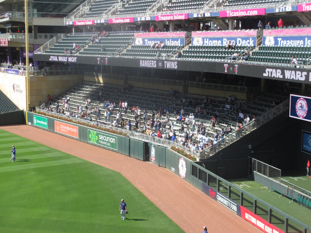 target field seating guide bleachers