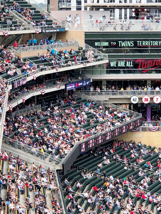 minnesota twins legends landing seats