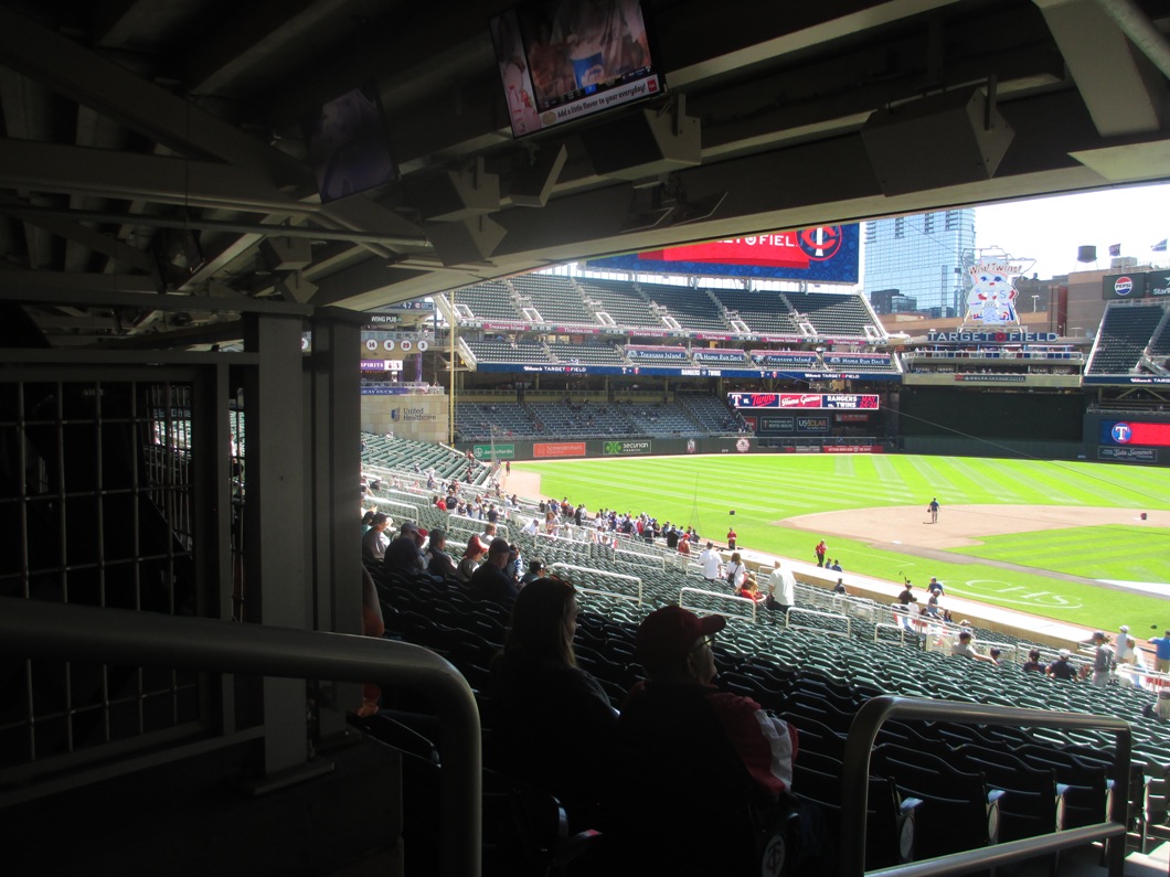 target field seating obstructed views