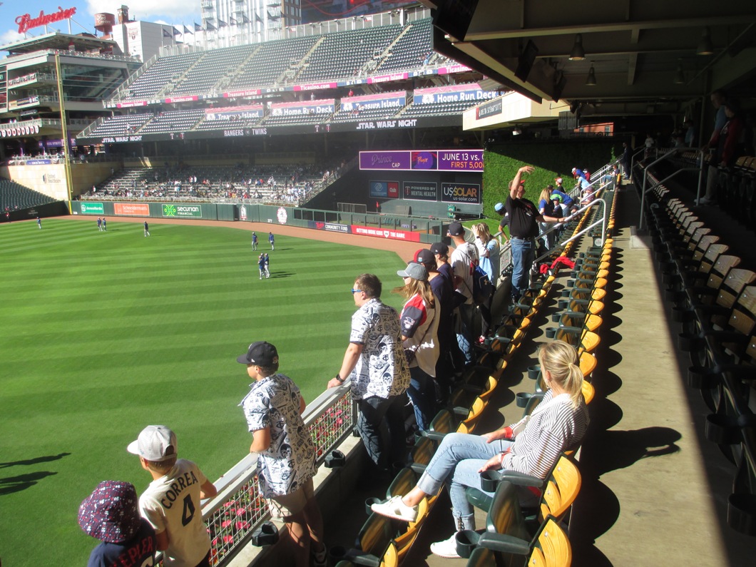 target field seating treasure island cove wooden seats