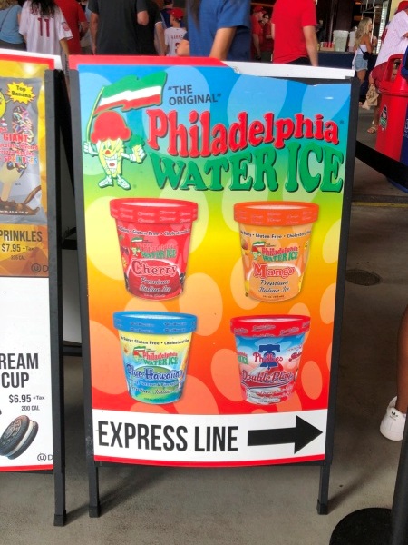 philadelphia water ice citizens bank park