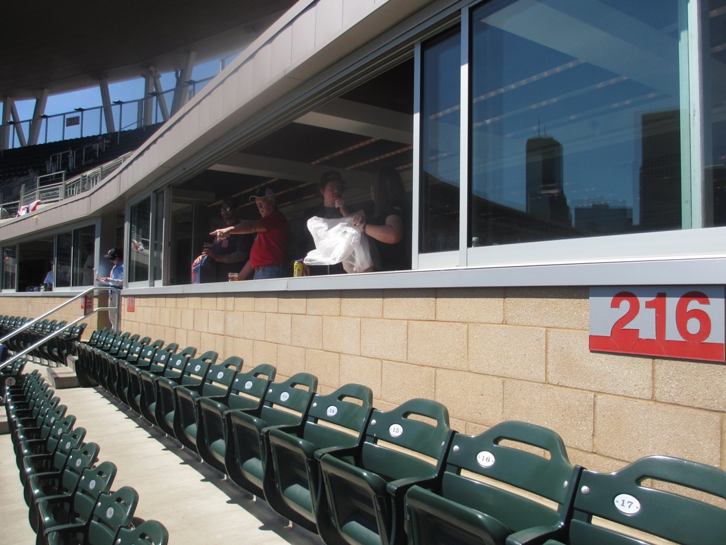 target field seating guide terrace twins pub