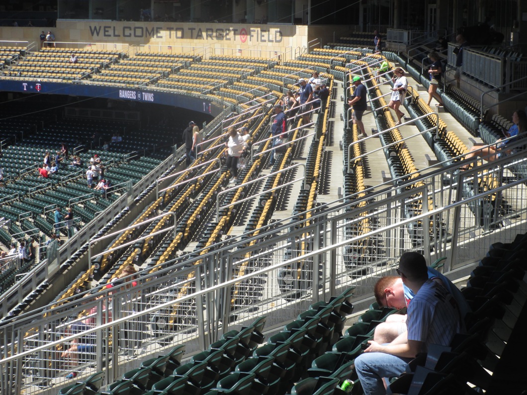 target field seating thrivent club