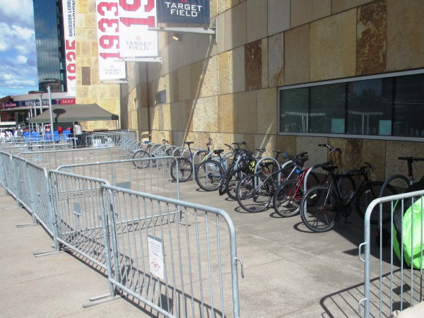 target field bicycle valet