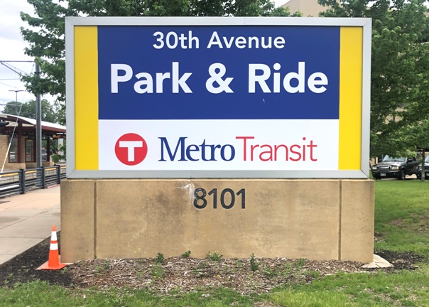 metro park and ride to minnesota twins games