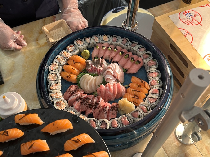 bondi sushi yankee stadium food menu