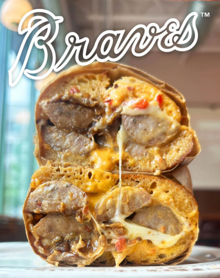 truist park food menu 2025 bona fide deluxe sausage