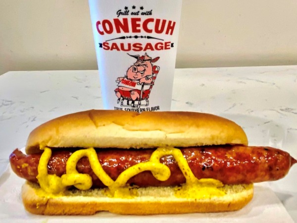 What to eat at atlanta braves ballpark conecuh sausage