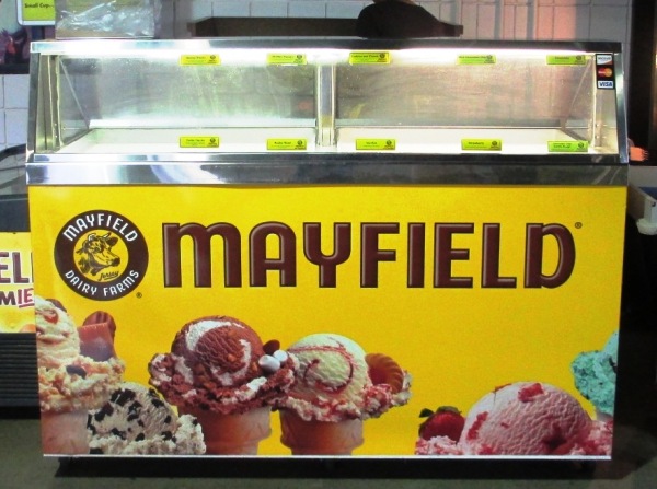 truist park food menu mayfield ice cream
