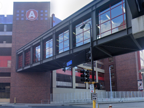 Minnesota twins parking ramp a
