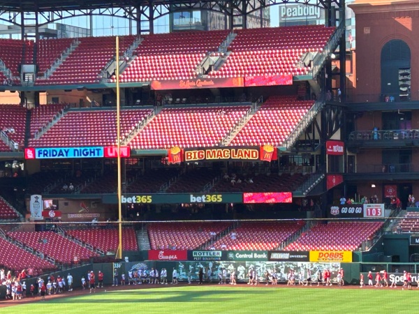 busch stadium seating guide big mac land