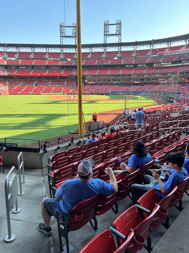 busch stadium seating guide field level