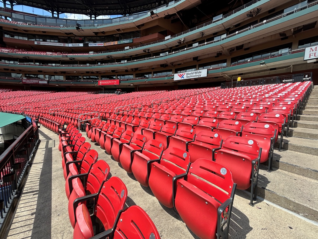 st louis cardinals seating guide field level home plate
