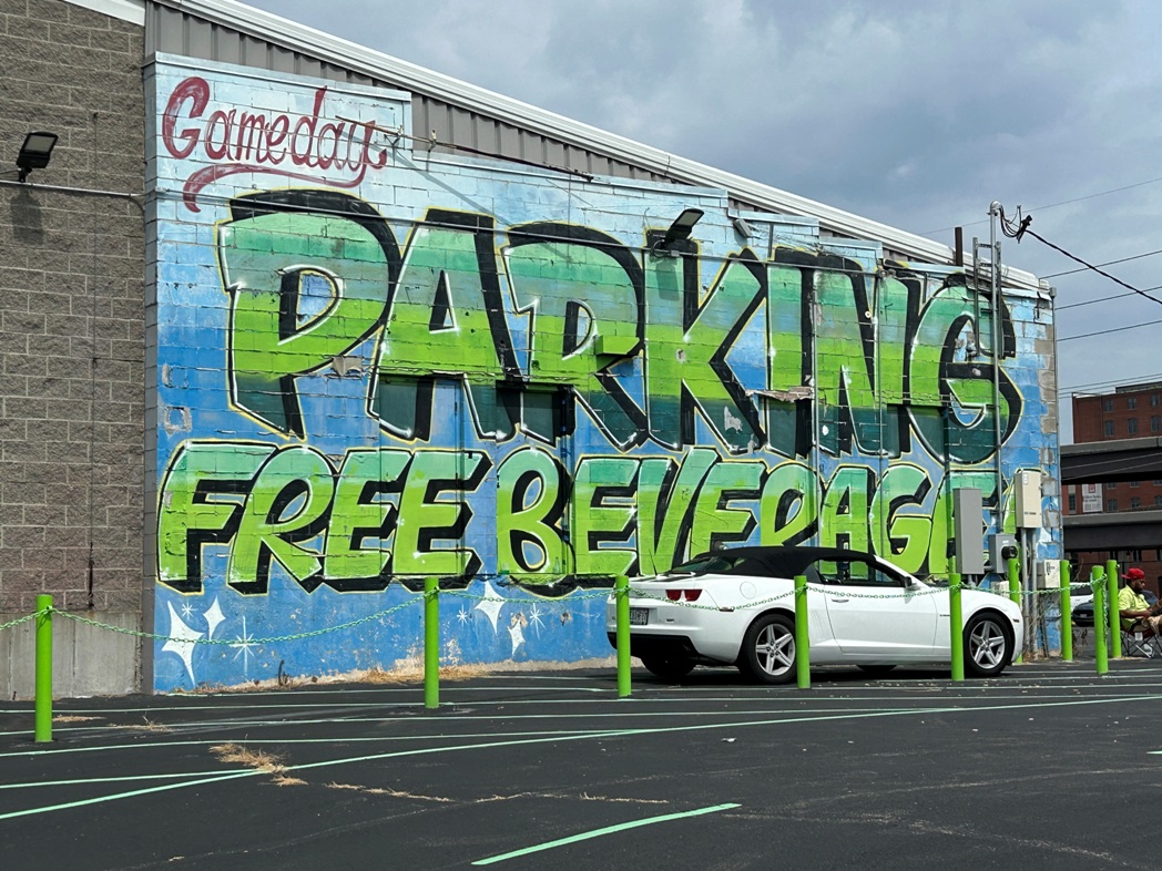 busch stadium parking lime lot free beverage