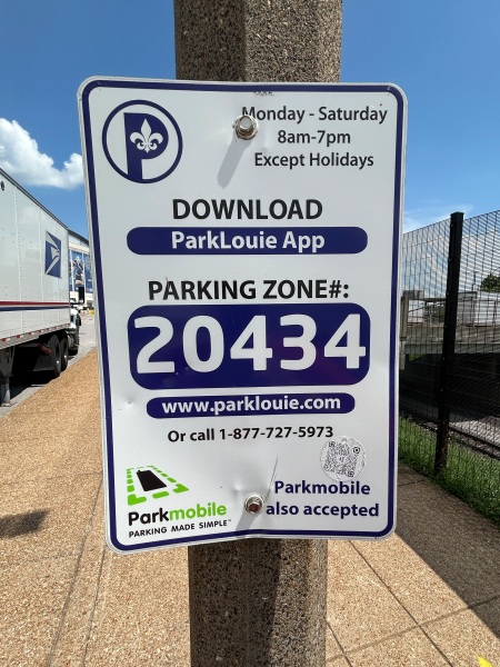 parklouie app cardinals game parking