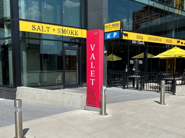 valet parking busch stadium salt and smoke
