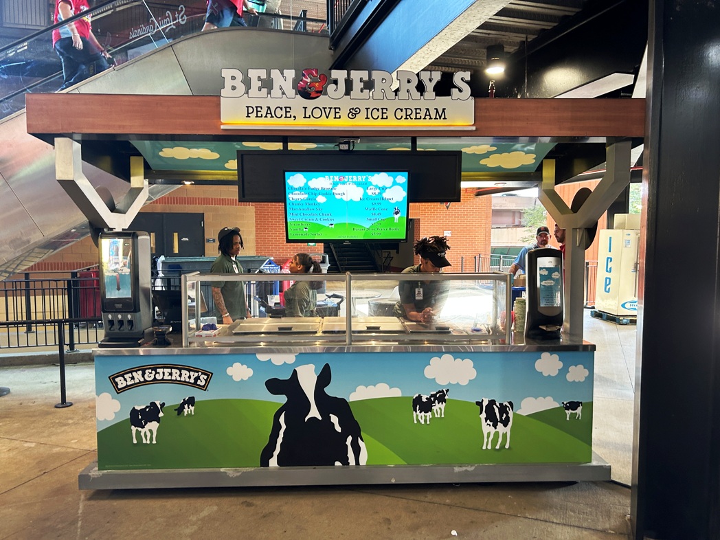 ben and jerry's busch stadium