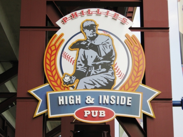 high and inside pub citizens bank park