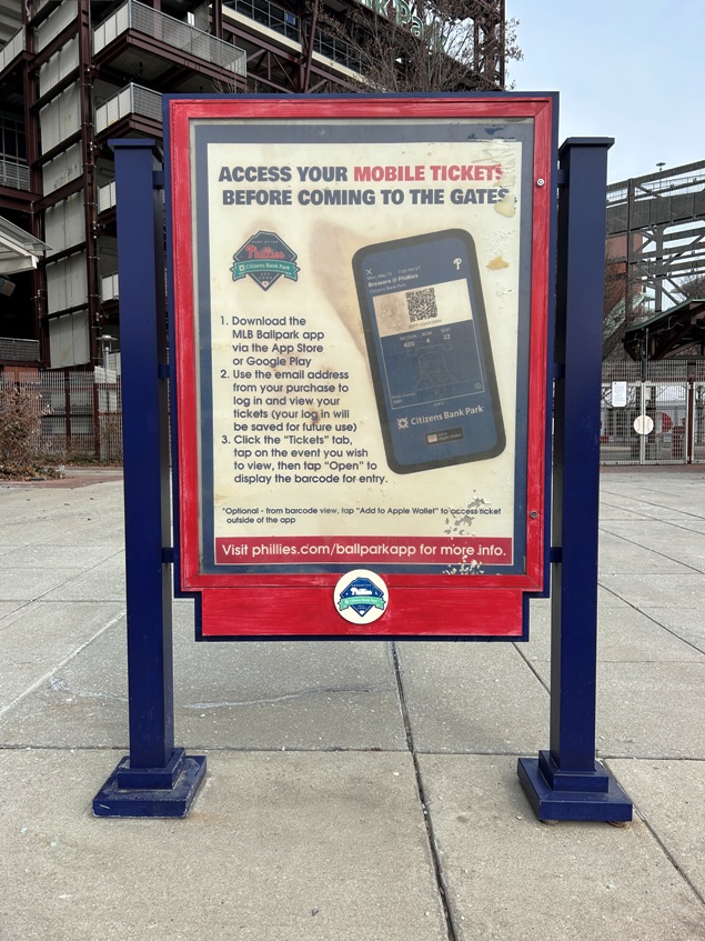 citizens bank park ballpark pass