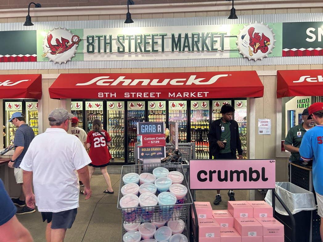 busch stadium healthy food schnuck's