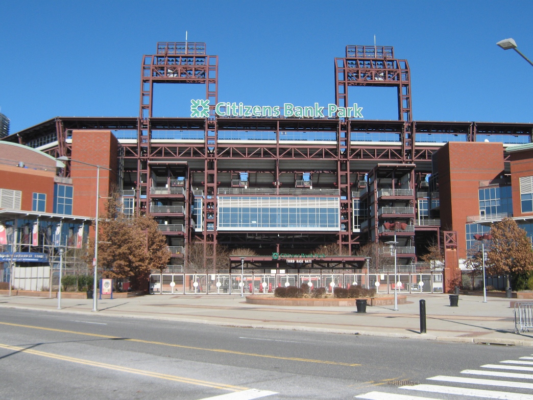 citizens bank park third base gate