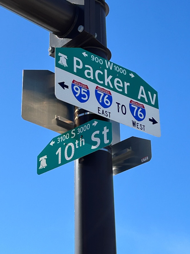 get to phillies game on a bicycle