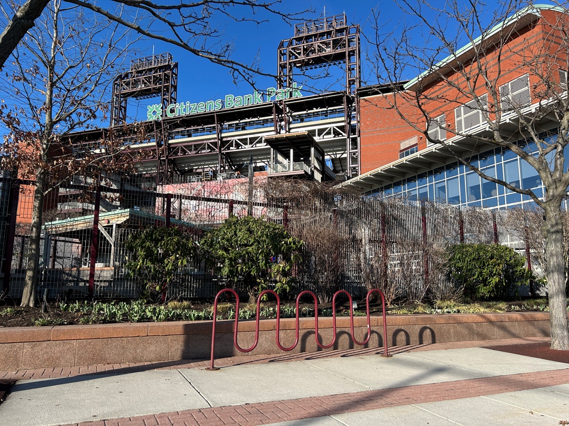 bicycle to citizens bank park