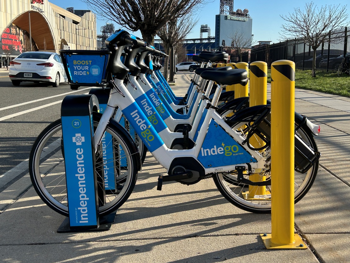 indego bikeshare to philadelphia phillies game