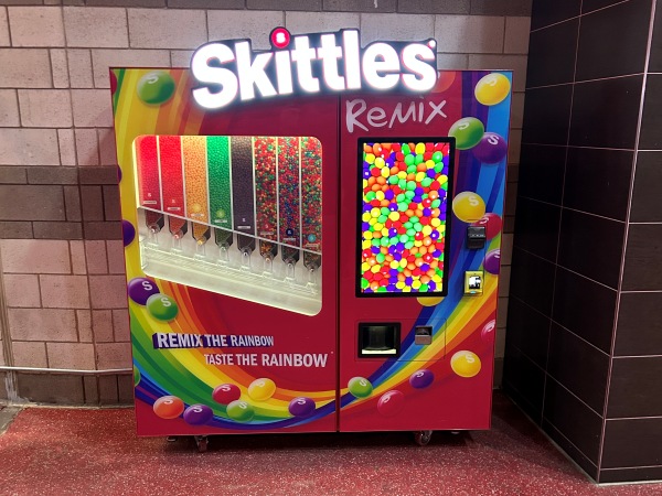 skittles machine