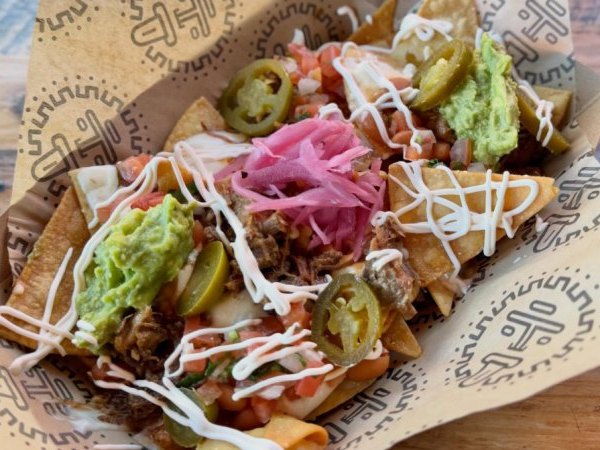taqueria picoso nachos nationals park food