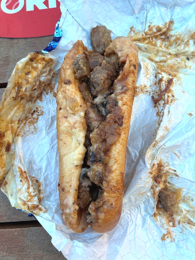 Bulls BBQ Burnt Ends Cheesesteak 822