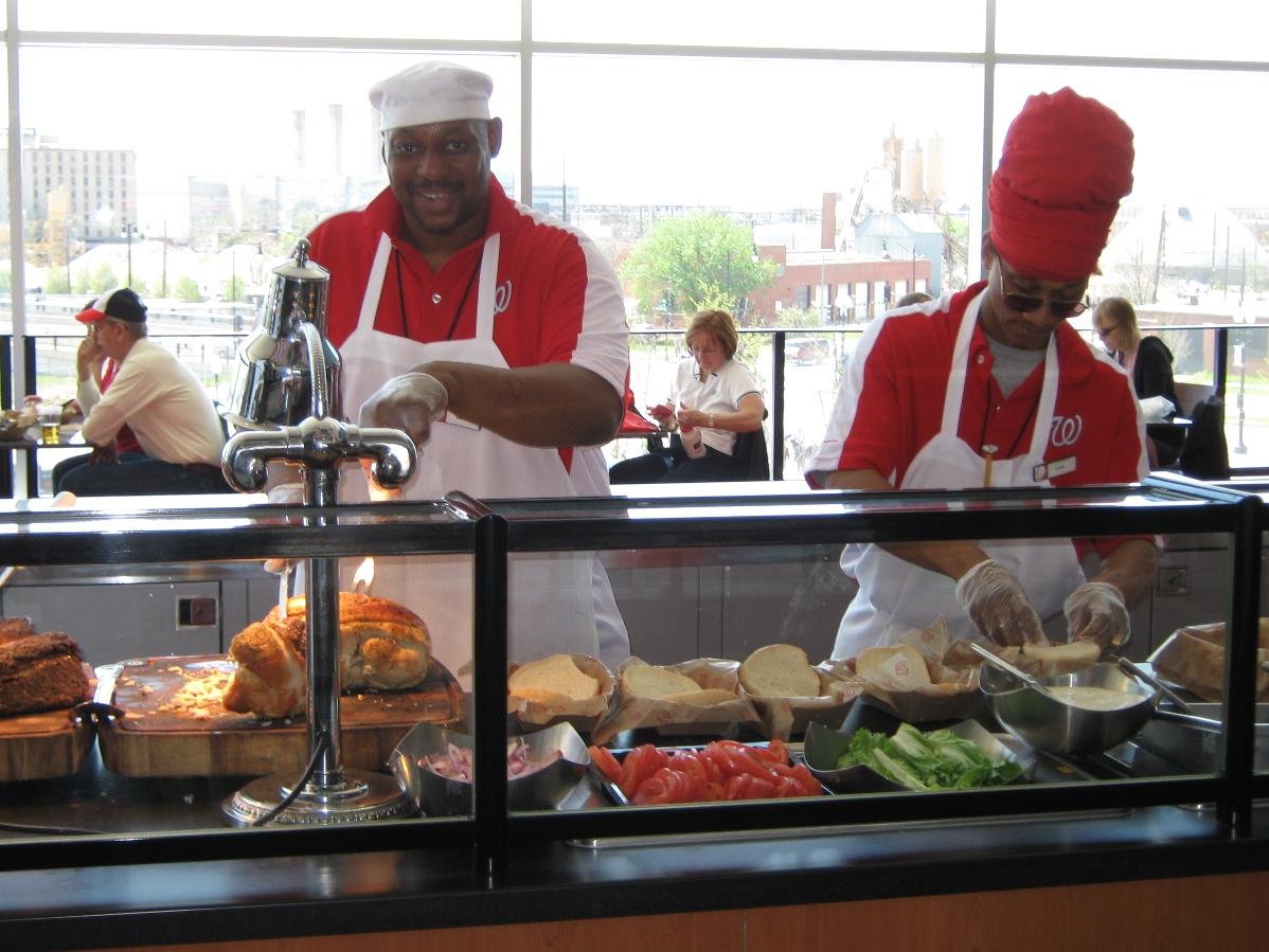 dc baseball food champions carvery