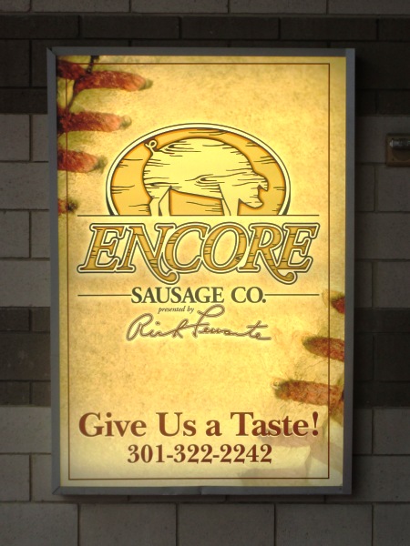 washington dc baseball food encore sausages