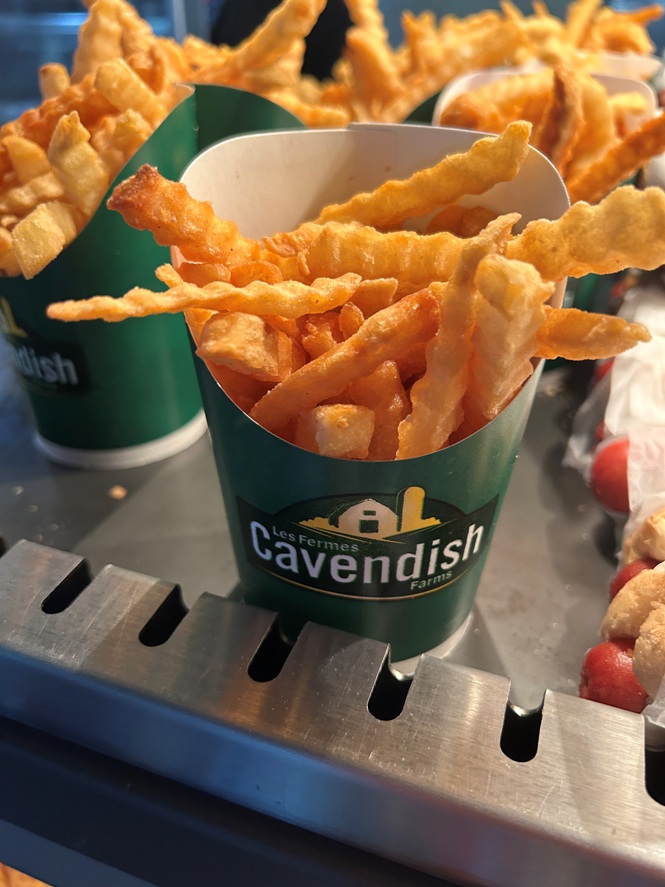 Fenway park food cavendish farms fries