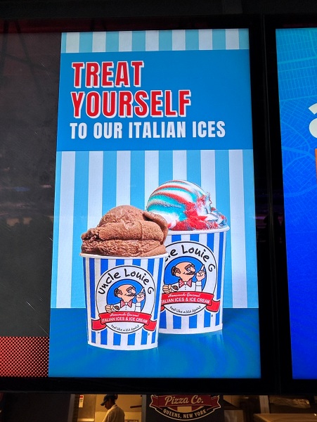Louie Gs Italian Ices Mets game