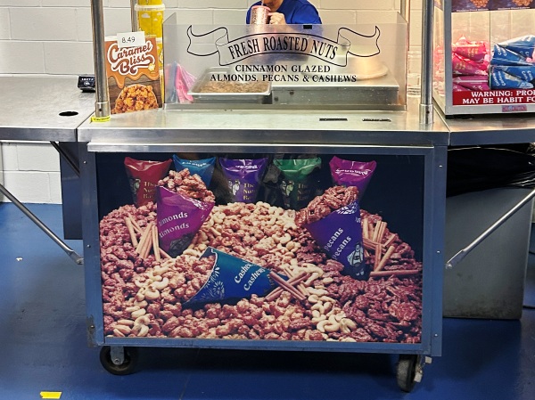 nutty bavarian tropicana field