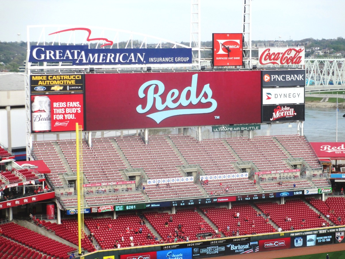 kroger bleachers great american ball park seating