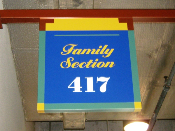 american family field family section