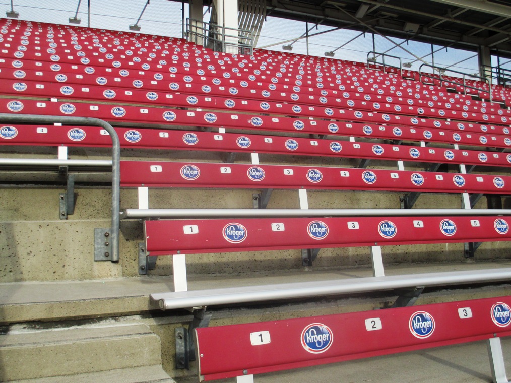 great american ball park bleachers