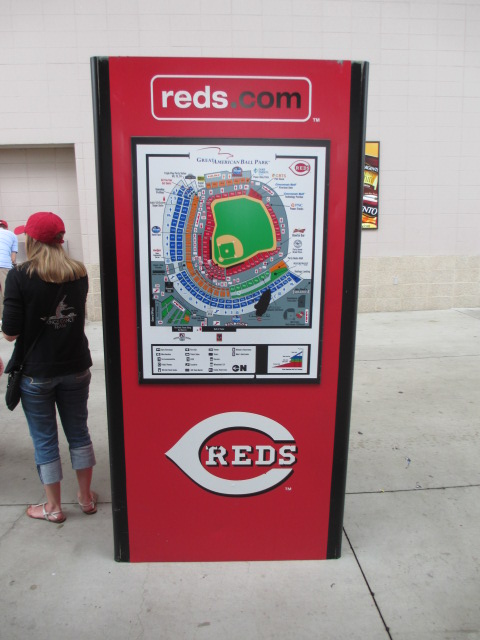 cincinnati reds seating chart