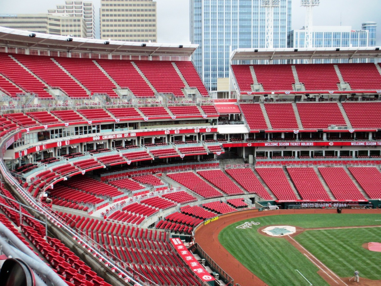 great American Ball Park seating Guide cincinnati reds