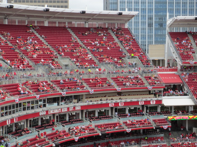 great american ball park gap seating
